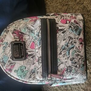 Loungefly Comic Print Backpack
